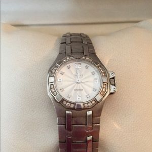 Concord Saratoga Stainless Steel Diamond Bezel